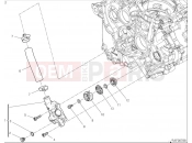 DUCATI 2025 Hypermotard 698 Mono Water pump