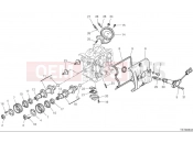 DUCATI 2025 Hypermotard 950 Horizontal head timing system