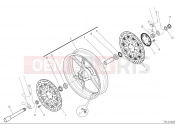 DUCATI 2025 Hypermotard 950 Front wheel