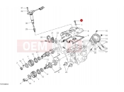 DUCATI 2025 Hypermotard 950 Vertical head timing system