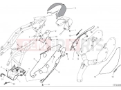 DUCATI 2025 Hypermotard 950 Rear fairings