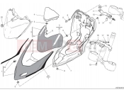 DUCATI 2025 Hypermotard 950 SP Cowling