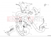 DUCATI 2025 Hypermotard 950 SP Exhaust manifold