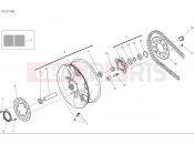 DUCATI Monster Rear wheel