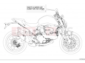 DUCATI Monster Positioning plates