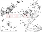 Rear electrical system - Motoguzzi Stelvio E5+ (EU) 2024