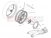 Rear wheel - Motoguzzi Stelvio E5+ (EU) 2024