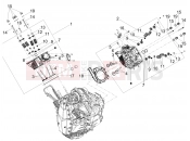Cylinder head - valves - Motoguzzi V100 Mandello E5 (EU) 2023