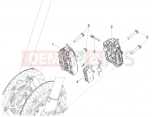 Front brake caliper - Motoguzzi V100 Mandello E5 (EU) 2023