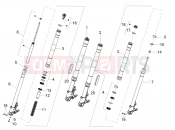 Front fork Kayaba - Motoguzzi V100 Mandello E5+ (EU) 2024