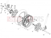 Front wheel - Motoguzzi V100 Mandello E5+ (EU) 2024