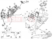 Rear electrical system - Motoguzzi V100 Mandello E5+ (EU) 2024