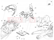 Rear mudguard - Motoguzzi V100 Mandello E5+ (EU) 2024