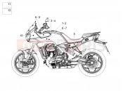MOTOGUZZI V100 Mandello S E5+ (EU) Decal