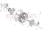 MOTOGUZZI V100 Mandello S E5+ (EU) Front wheel