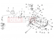 MOTOGUZZI V100 Mandello S E5+ (EU) Rear master cylinder