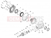 MOTOGUZZI V100 Mandello S E5+ (EU) Rear transmission / Components