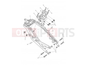 TRIUMPH Speed Triple RS Rear Sub-Frame & Fittings