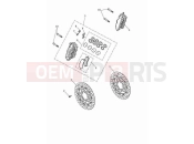 TRIUMPH Scrambler 1200 XC Front brake caliper & disc