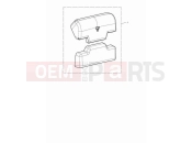 TRIUMPH Tiger 900 GT Pro Top case back rest (expedition)