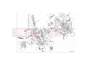 DUCATI Multistrada 950 Spoked Wheels HALF-CRANKCASES PAIR
