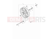 TRIUMPH Speed Triple 1200 RS Front wheel