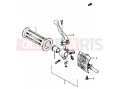 SUZUKI CP50CHF M (1991) 37 - LEFT HANDLE SWITCH FOR P22,P34