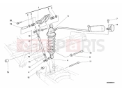 DUCATI Sporttouring ST2 REAR SHOCK ABSORBER