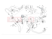 Exhaust system - Ducati Hypermotard 1100 S 2008