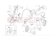 Front brake - Ducati Hypermotard 1100 S 2008