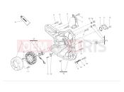 Alternator-side crankcase cover - Ducati Hypermotard 1100 S 2008