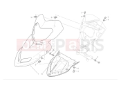Headlight fairing - Ducati Hypermotard 1100 S 2008