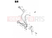 8 - OIL PUMP - Suzuki CS50 / CS50D / CS50G D (1983)