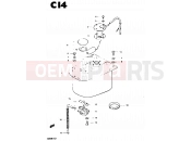 29 - FUEL TANK - Suzuki CS50 / CS50D / CS50G D (1983)
