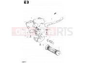 45 - FRONT BRAKE LEVER - SWITCH (CS50DZ) - Suzuki CS50 / CS50D / CS50G D (1983)