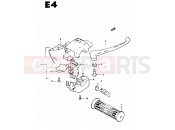 46 - FRONT BRAKE LEVER - SWITCH (CS50DD, CS50GD) - Suzuki CS50 / CS50D / CS50G D (1983)