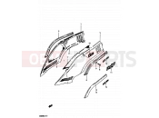 SUZUKI CS80C / CS80L D (1983) 53 - REAR FENDER COVER (E02, E17, E22)