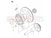 SUZUKI DF125E X (1999) 6 - STARTER CLUTCH