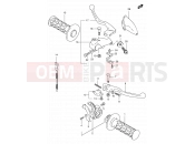 SUZUKI DF125E X (1999) 36 - HANDLE LEVER