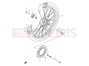 SUZUKI DF125E Y (2000) 43 - FRONT WHEEL