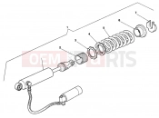 DUCATI Superbike 888 130 - REAR SHOCK ABSORBER » SWING ARM