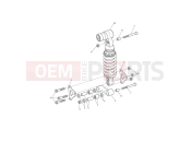 TRIUMPH SPEED TRIPLE S 735438 > Rear Suspension Unit & Linkage
