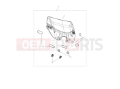 TRIUMPH SPEED TRIPLE S 735438 > Flyscreen Visor Kit