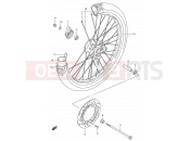 SUZUKI DF200E X (1999) 43 - FRONT WHEEL