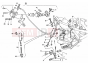 DUCATI Superbike 888 REAR BRAKE SYSTEM » BRAKING SYSTEM