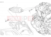 DUCATI Monster Plus Rear shock absorber