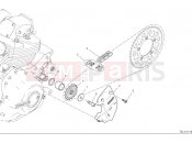 DUCATI 2025 Scrambler Icon Front sprocket & chain