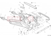 DUCATI 2025 Scrambler Icon Rear swingarm