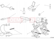 DUCATI 2025 Scrambler Icon Workshop service tools - frame