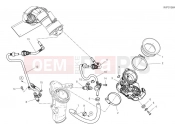DUCATI Scrambler Icon Dark Throttle body